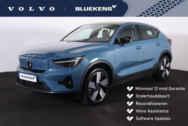 Volvo C40 Recharge Twin Ultimate 82 kWh - Panoramadak - IntelliSafe Assist & Surround - 360º Camera - Harman/Kardon audio - Verwarmde voorstoelen & stuur - Parkeersensoren voor & achter - Elektr. bedienb. voorstoelen met geheugen links - Draadloze tel. lader - Warm