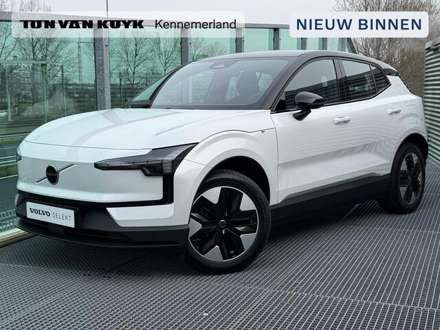 Volvo EX30 Single Motor Plus 51 kWh , Automaat , Adaptive Cruise , Stoelen+Stuur Verwarmd , BLIS , Google , Carplay , DAB , Camera , Harman/Kardon , Pilot Assist , Keyless , Draadloze oplader , Elek. Achterklep ,