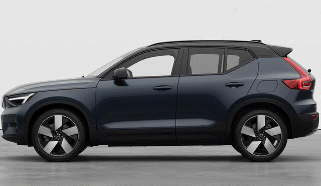 Volvo EX40 252PK Single Motor Extended Range Plus 82 kWh / Lounge Pakket / Extra getint glas / 360 Camera / 20'' velgen / Panoramadak / Zwart dak