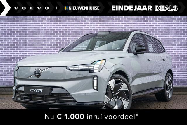 Volvo EX90 Twin Motor Performance Ultra AWD 517pk | Luchtvering | Bowers & Wilkins audio | Pilot Assist | 22" LM velgen | Softclose portieren