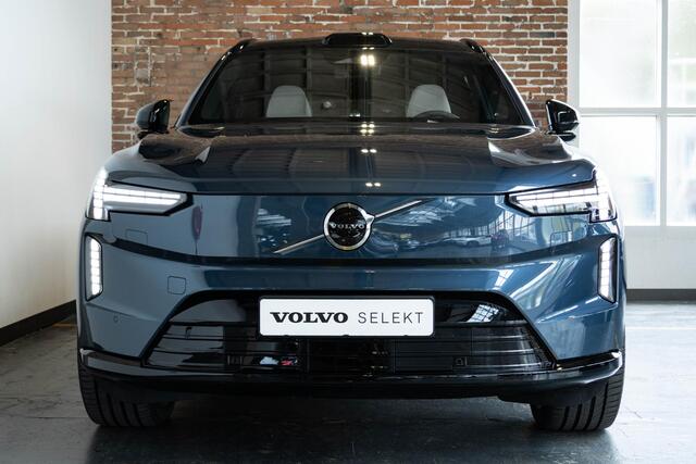 Volvo EX90 Twin Motor Performance Ultra 7p. 111 kWh | Bowers & Wilkins Premium Audio | 22" Lichtmetalen Velgen | Park Pilot Assist | Actieve Luchtvering | Stuurverwarming | Tailor Wool Blend bekleding | Google infotainment |