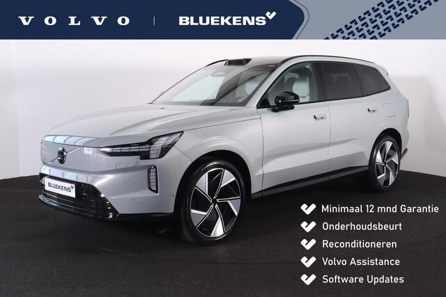 Volvo EX90 Performance Ultra 7p. 111 kWh - Luchtvering - Panoramadak - IntelliSafe Assist & Surround - 360º Camera - Bose Audio - Verwarmde voorstoelen, stuur & achterbank - Head up display - Extra getint glas - Elektr. inklapbare trekhaak - 22' LMV