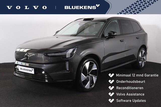 Volvo EX90 Performance Ultra 7p. 111 kWh - Luchtvering - Panoramadak - IntelliSafe Assist & Surround - 360º Camera - Bose Audio - Verwarmde voorstoelen, stuur & achterbank - Parkeersensoren voor & achter - Head up display - Extra getint glas - Elektr. inklapbare tre