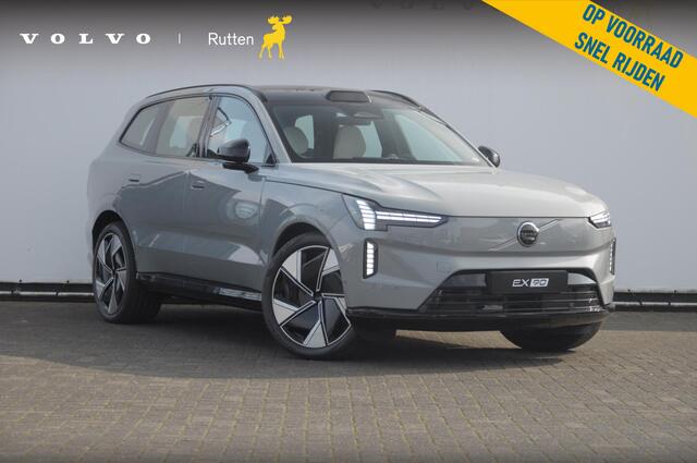 Volvo EX90 517PK Automaat Twin Performance Ultra / Luchtvering / Bowers & Wilkins audio / Elektrich bedienbare voorstoelen / Massage / Memory seats / Head-up display / Panoramadak / BLIS / 360 Camera /