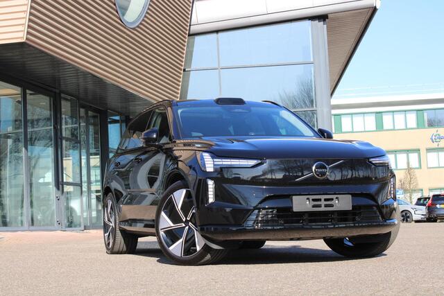 Volvo EX90 Twin Motor Performance Ultra 7p. 111 kWh, Nordico Charcoal interieur, 22" Lichtmetalen velgen, Pilot Assist Pack, Climate Pack, Bowers & Wilkins, Luchtvering, Getint glas, Elektrische trekhaak
