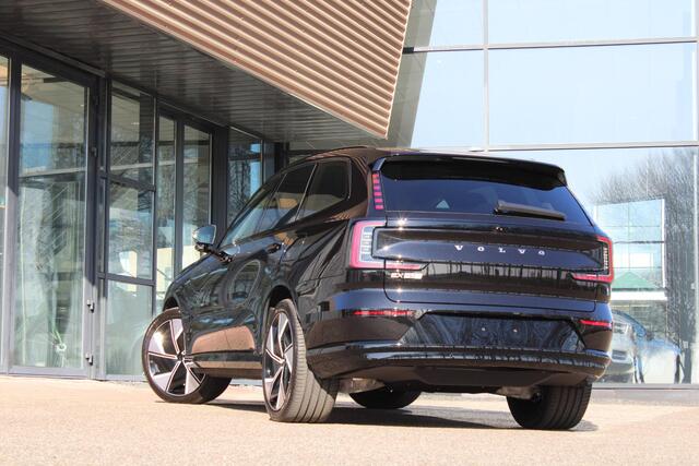 Volvo EX90 Twin Motor Performance Ultra 7p. 111 kWh, Nordico Charcoal interieur, 22" Lichtmetalen velgen, Pilot Assist Pack, Climate Pack, Bowers & Wilkins, Luchtvering, Getint glas, Elektrische trekhaak