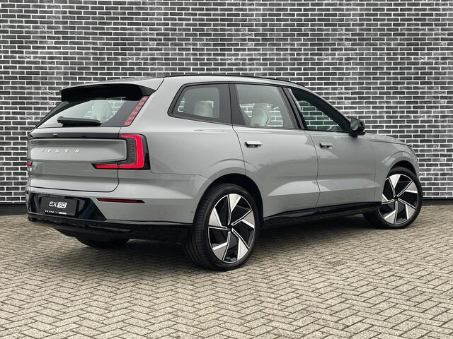 Volvo EX90 Twin Motor Performance Ultra 7p | AWD | 517 PK | Google | Stoel-/Stuurverwarming | Adaptieve Cruise | Bowers & Wilkins Audio | Soft-Close Door | 360 Camera | Wool Blend Bekleding | Elek. Achterklep | Luchtvering | 22" LM