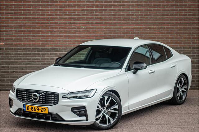 Volvo S60 B4 R-Design, Harman/Kardon, Stoel & Stuurverwarming, Trekhaak, Camera, Memory, Carplay, Adaptive Cruise.