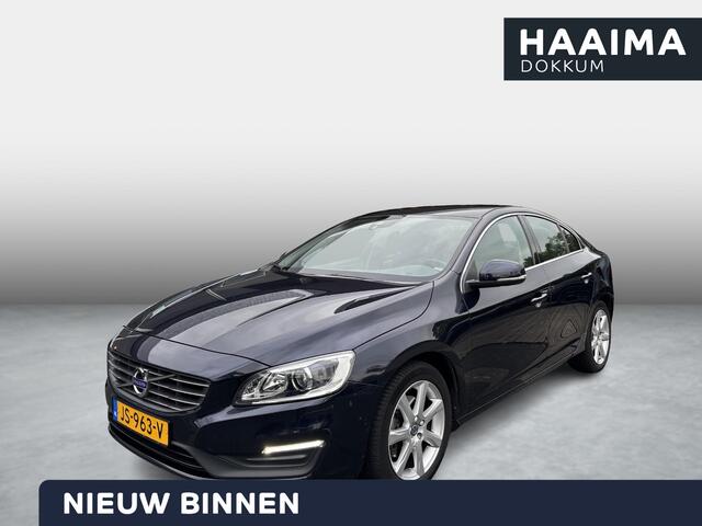 Volvo S60 1.5 T2 Kinetic Automaat | Navigatie | Cruise Conrtrol | Leder | Stoelverwarming | 1e Eig. | Trekhaak | Lage km stand!