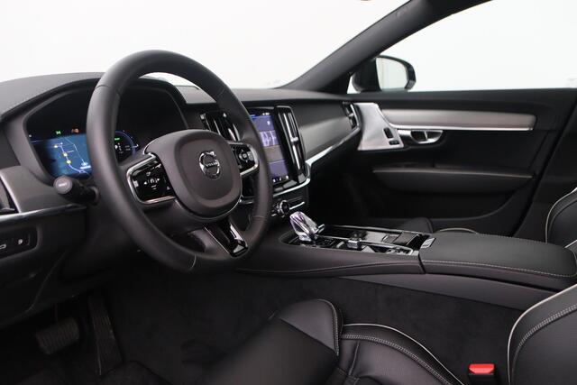 Volvo S90 T8 Recharge Ultimate Dark | Bowers&Wilkins | Luchtvering Achter | Head-Up | ACC | 20 Inch