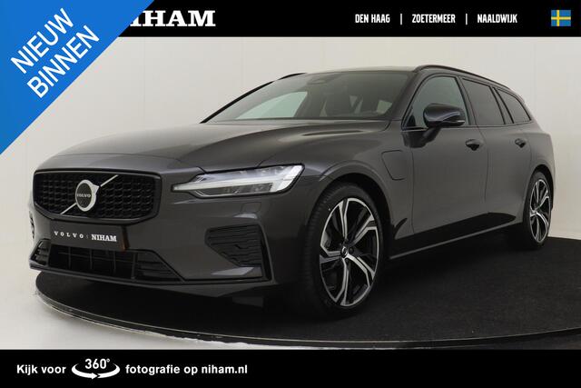 Volvo V60 T6 RECHARGE AWD ULTRA DARK -PANO.DAK|HARMAN/KARDON|360°CAM|ELEK.STOELEN|19"|HEAD-UP DISP.