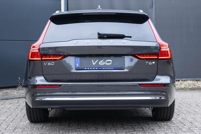 Volvo V60 T6 Recharge AWD Essential Edition | Long Range | Google Infotainment | Stoel- en stuurverwarming | Verwarmde achterbank | Parkeercamera