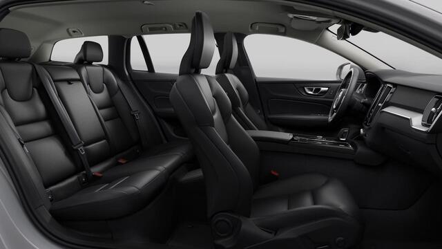 Volvo V60 T6 Plug-in hybrid AWD Essential | Adaptive Cruise control | Lederen bekleding | Stoel-/stuurwiel-/achterbankverwarming | Camera | Park assist voor en achter