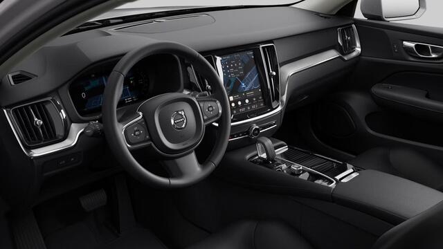 Volvo V60 T6 Plug-in hybrid AWD Essential | Adaptive Cruise control | Lederen bekleding | Stoel-/stuurwiel-/achterbankverwarming | Camera | Park assist voor en achter