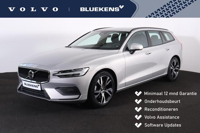 Volvo V60 B3 Essential Edition - IntelliSafe Assist & Surround - Parkeercamera achter - Verwarmde voorstoelen, stuur & achterbank - Parkeersensoren voor & achter - Draadloze tel. lader - High Performance audio - Elektr. inklapbare trekhaak - 18' LMV