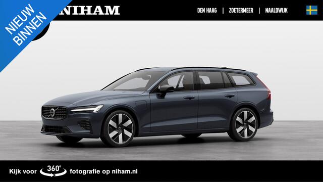 Volvo V60 T6 PLUG-IN HYBRID AWD PLUS DARK -GEVENT.LEDER|360°CAM|ADAP.CRUISE|KEYLESS|VERW.VOORRUIT|19"