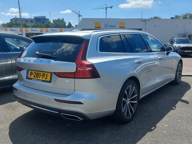 Volvo V60 2.0 T6 Recharge AWD Business Pro | Navi | Apple Carplay + Android Auto | Clima | Adap.Cruise | Led Koplampen | Keyless Entry | Dodehoek+Rijstrook+Licht+Regensensor | Privacy Glass | 18''lm