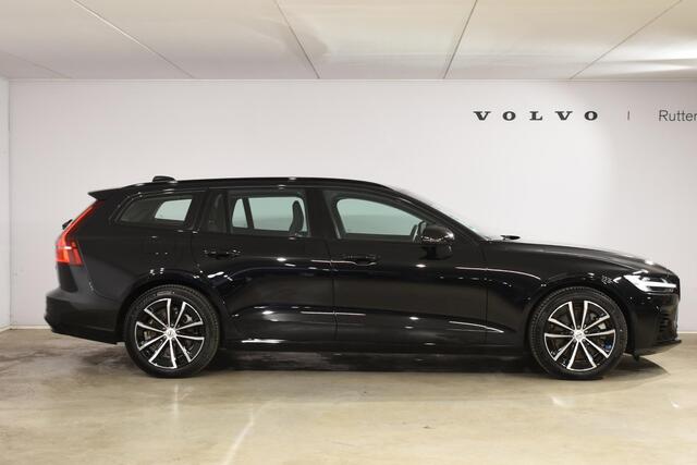Volvo V60 T6 350PK Automaat AWD Plus Dark / Navigatie / Camera / Adaptieve Cruise Control / Elektrische Stoelen / Leder / LM Velgen /