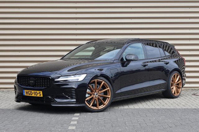 Volvo V60 T6 Plug-in hybrid AWD Ultra Dark | 20" Heico sportvelgen | Bastuck uitlaat | Heico sportveren | Bowers & Wilkins