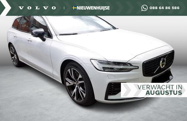 Volvo V60 2.0 T6 Recharge AWD R-Design | Navi | 360 Camera | Schuif-/Kanteldak | Adaptive Cruise | Harman Kardon Audio | Stoel-/Stuurwielverwarming | Park Assist | Sportstoelen | LED | Standkachel | Lederen Bekleding | Zitverlenging | Voorruit Verwarming |