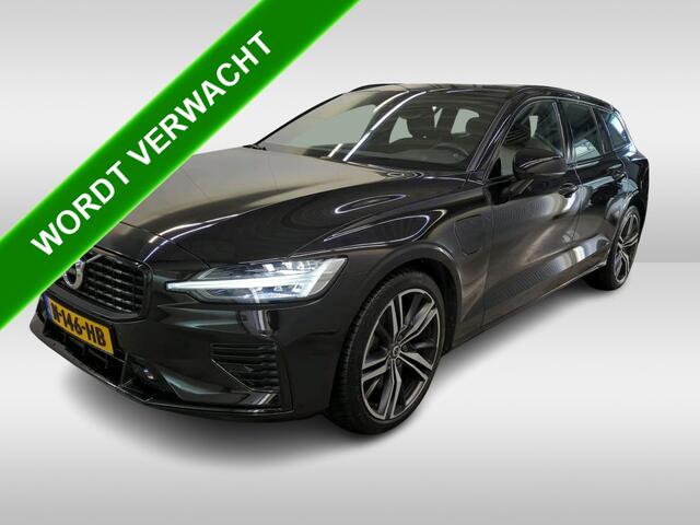 Volvo V60 2.0 T8 Recharge AWD R-Design / Led / Leder / Navi / Adap. Cruise / Panoramadak / Pdc / Lmv / Stoelverwarming / Apk 10-25