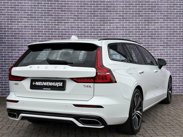 Volvo V60 2.0 T4 R-Design | Polestar optimalisatie | Parkeersensoren V+A | Parkeercamera | Elektrisch verstelbare bestuurders stoel met geheugen | Leder | 19" R-design velgen | Automatisch dimmende binnenspiegel |