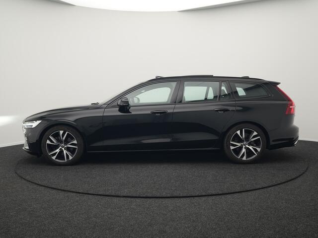 Volvo V60 B4 R-Design Automaat 198pk | Panodak | Adaptive Cruise | Camera | Lederen Sportstoelen Memory & Verwarmd | Pilot Assist | Blis | Navigatie | Stuurverwarming | Virtual | DAB |
