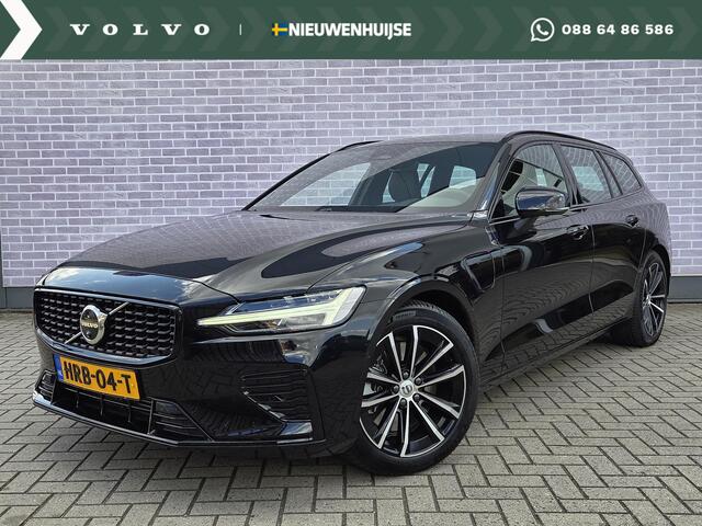 Volvo V60 T6 Plug-in hybrid AWD Plus Dark Aut | Long Range | Trekhaak 2000 kg | 360° camera | Harman Kardon | Verw. stoelen V + A | BLIS | Adaptive Cruise control |