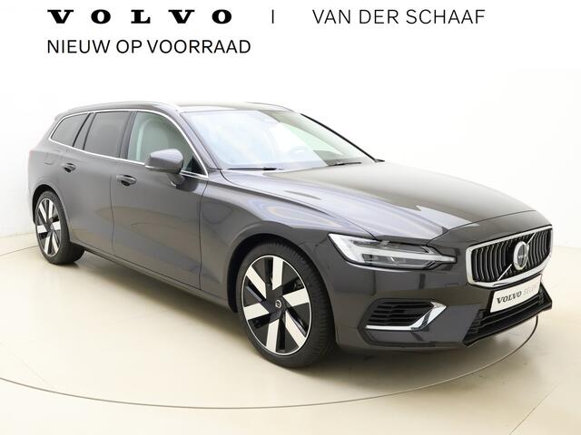 Volvo V60 T6 350pk AWD Essential Edition Bright / Blond leder / ACC / PDC V+A / Camera / Stoel/- en stuurverwarming / 19'' Velgen / Getint glas /