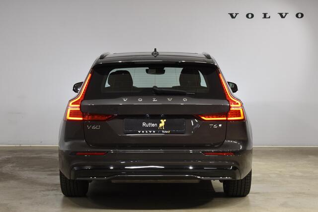 Volvo V60 T6 350PK Automaat Plug-in Hybrid AWD Plus Dark / Navigatie / 360 Camera / Panorama Dak / Adaptieve Cruise Control / Harman Kardon / Elektrische Stoelen / LM Velgen / Trekhaak /