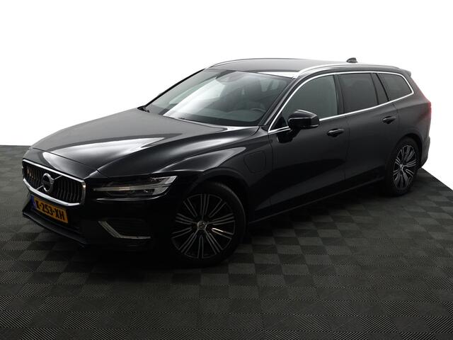 Volvo V60 2.0 T6 Recharge AWD Inscription Aut- Stuur/Stoelverwarming, Elek Trekhaak, CarPlay, Android Auto, Xenon Led, Leder Interieur