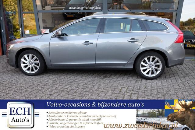 Volvo V60 T4 190 pk Aut. Summum, Leer, Xenon, Adaptieve CC, Standkachel, Trekhaak