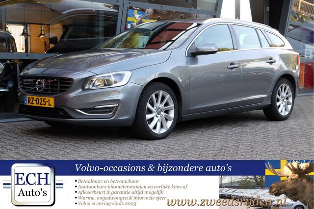 Volvo V60 T4 190 pk Aut. Summum, Leer, Xenon, Adaptieve CC, Standkachel, Trekhaak