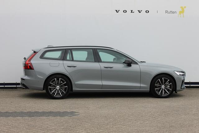 Volvo V60 T6350PK Autm. Plug-in hybrid AWD Plus Dark Long Range / Google infotainment / Semi elekrisch wegklapbare trekhaak / Verwarmbare voorruit / Elektrisch bedienbare voorstoelen met geheugen / Verwarmbare voorstoelen