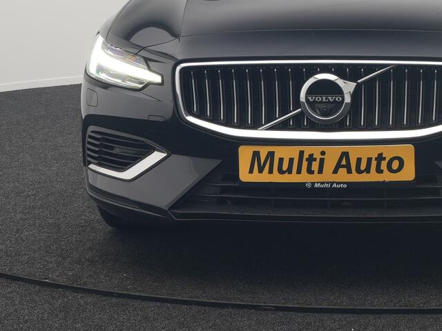 Volvo V60 2.0 T6 Recharge AWD Inscription Plug In Hybrid 350pk PHEV | Trekhaak Af Fabriek | Panodak | Adaptive Cruise | Adaptive LED | Harman & Kardon | Lederen Sportstoelen Memory & Verwarmd | Blis | Apple Carplay | Pilot Assist | Navigatie | Virtual |