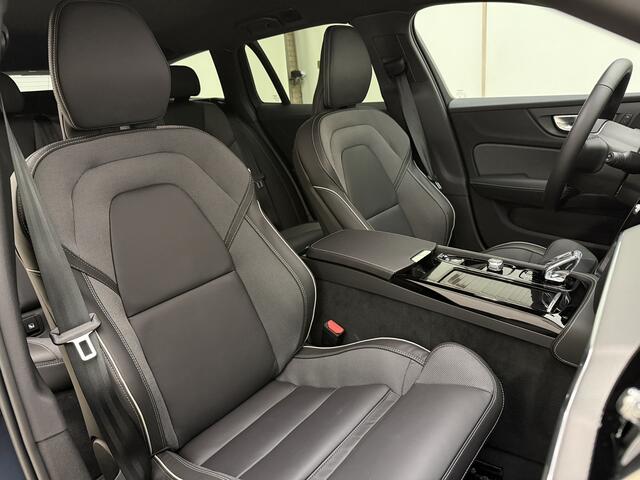 Volvo V60 T6 350pk AWD Plus Dark / Sportleder / Stoel + Stuurw. Verwarming / 19'' / Getint glas / Elektr. Stoelen / Elektr. Achterklep / PDC + Camera /