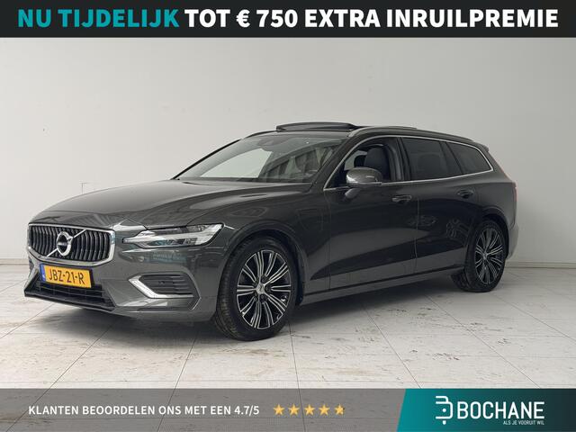 Volvo V60 2.0 T6 Recharge AWD Inscription | Harman/Kardon | Park Assist Pack | Apple Carplay/Android Auto | Elektrisch bedienbaar glazen schuif-/kanteldak