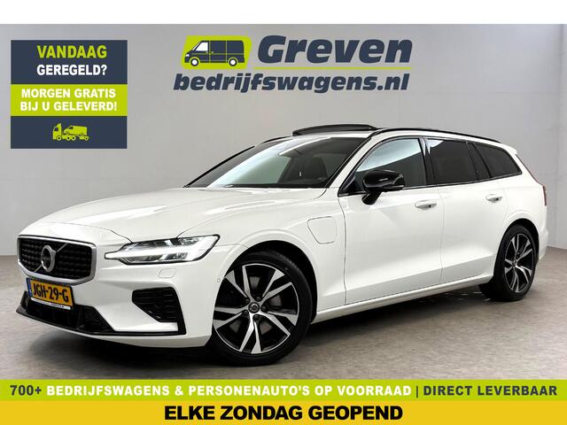 Volvo V60 2.0 T6 Twin Engine AWD 340PK R-Design | Pano | Memory | HuD | Sfeer | Massage | 360° | Trekh. | Stoel/Stuur verwarmd