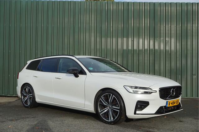 Volvo V60 2.0 B3 R-Design Automaat + Panoramadak/ 19inch/ LED/ Leer/ 360 camera/ Head-Up display/ Schitterend/ Garantie!