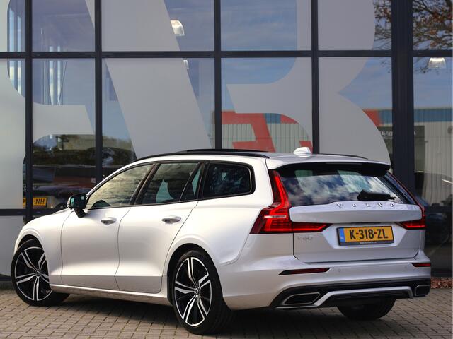 Volvo V60 2.0 B3 R-Design | Pano | Harman/Kardon | HUD | 4-zone Clima | Memory | 360 cam | Haak |