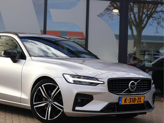Volvo V60 2.0 B3 R-Design | Pano | Harman/Kardon | HUD | 4-zone Clima | Memory | 360 cam | Haak |