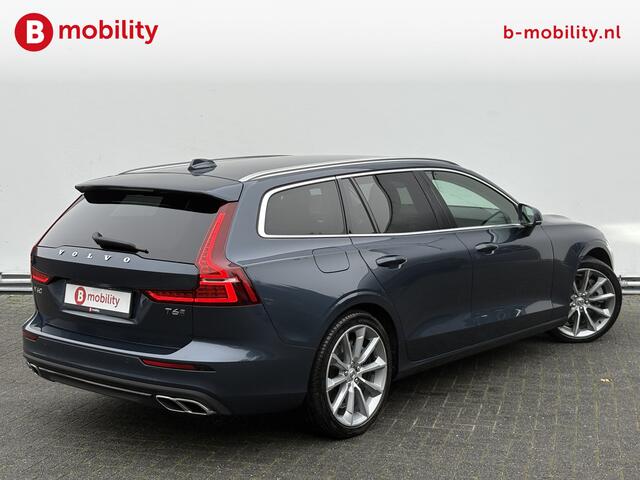 Volvo V60 2.0 T6 Twin Engine AWD Momentum Pro Hybride Elektrische Stoelen | Apple CarPlay | BLIS | Leer | Stoelverwarming
