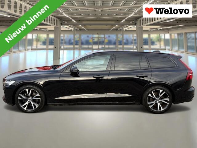 Volvo V60 2.0 B3 Business Pro ADAPT. CRUISE - CAM- PDC - TREKHAAK - STOEL EN STUUR VERW. LEER