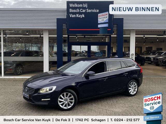 Volvo V60 2.0 T3 Momentum / NL-Auto / 1e-Eigenaar / Dealer-Onderhouden / Standkachel / Stoelverwarming / Elektr.-Stoelen met Geheugen / Cruise-Control / Climate-Control / Dodehoek-Detectie / Radio-Bluetooth / Navi / Armsteun V+A / PDC-Achter / 17'' LMV / ENZ.