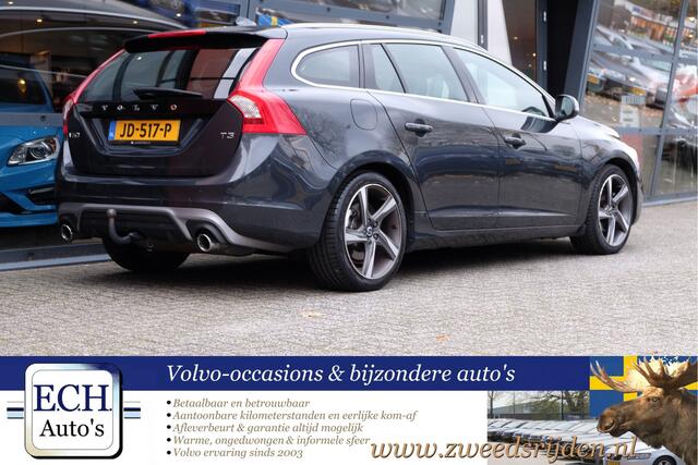 Volvo V60 2.0 T3 152 pk R-Design, Standkachel, Navi, 18 inch, Trekhaak