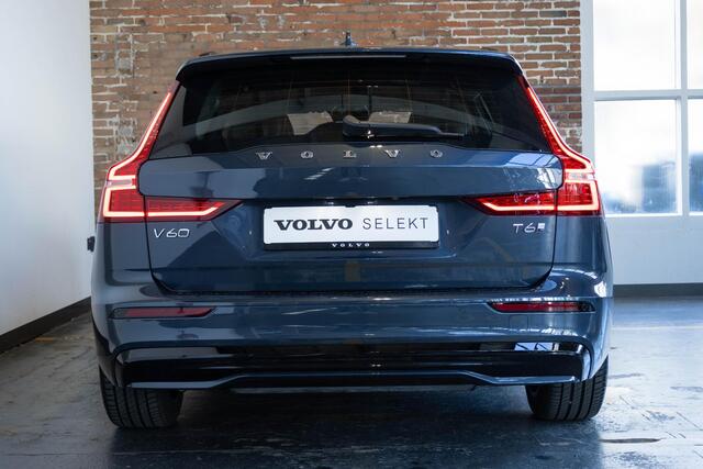 Volvo V60 2.0 T6 Plug-in hybrid AWD Plus Dark | Adaptive Cruise Control | 360° Parkeercamera | Stoelverwarming | Stuurwielverwarming | Harman Kardon Premium Audio | Electrische wegklapbare trekhaak | Google infotainment | Longe Range
