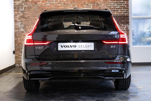 Volvo V60 B4 Plus Dark | Elektrisch verstelbare stoelen | Semi Elektrische Wegklapbare Trekhaak | Stuurverwarming | Adaptive cruise control | Parkeercamera | Parkeersensoren voor + achter | Stoelverwarming | Parkeerverwarming