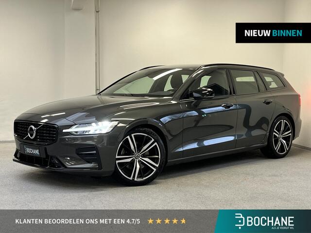 Volvo V60 2.0 B4 R-Design | TREKHAAK | LEDER | CARPLAY | CAMERA | 1e-EIG |