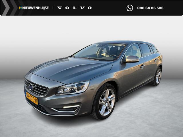 Volvo V60 1.5 T3 Summum | Trekhaak | Adaptief | BLIS | Standkachel | Camera | Leder | Volvo on Call | Schuif/kantel dak | Memory | Parkeersensoren V+A |