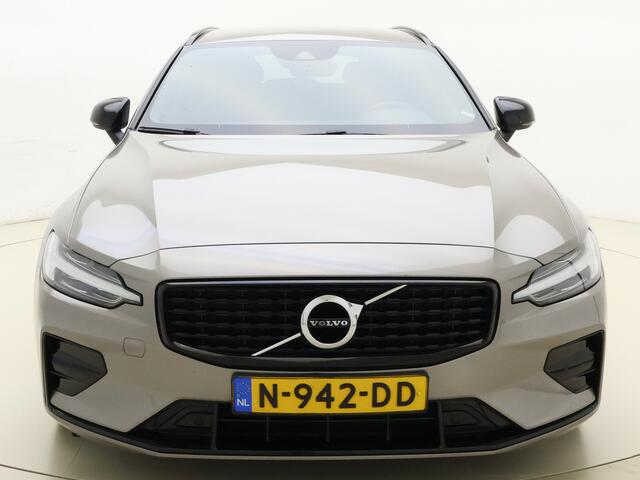 Volvo V60 B3 177pk R-Design / Adapt. Cruise / BLIS / Elektr. Bestuurdersstoel / Stoel + Stuurw. Verwarming / Sportstoelen / Elektr. Achterklep / PDC + Camera / DAB / Getint glas / 18'' / Keyless /